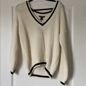 Striped Ribbed Sweater